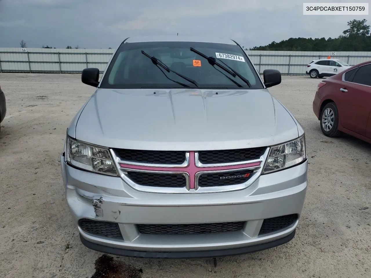 2014 Dodge Journey Se VIN: 3C4PDCABXET150759 Lot: 67382974