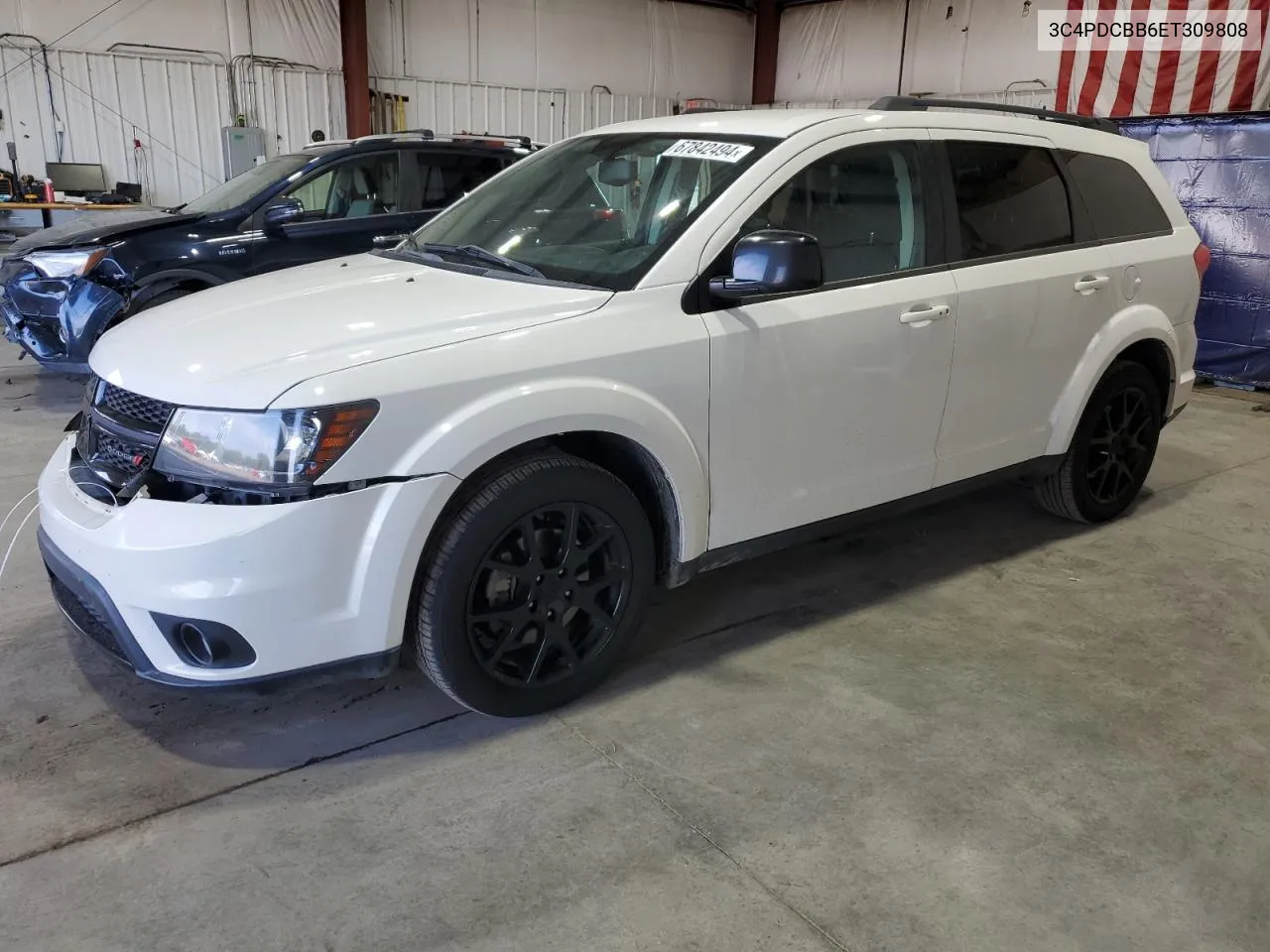 2014 Dodge Journey Sxt VIN: 3C4PDCBB6ET309808 Lot: 67842494