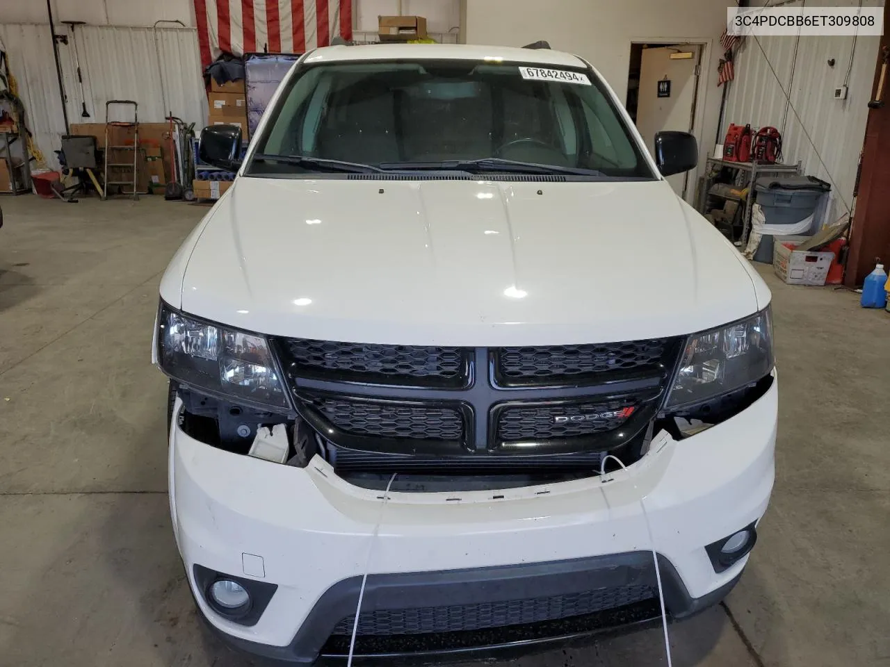 2014 Dodge Journey Sxt VIN: 3C4PDCBB6ET309808 Lot: 67842494