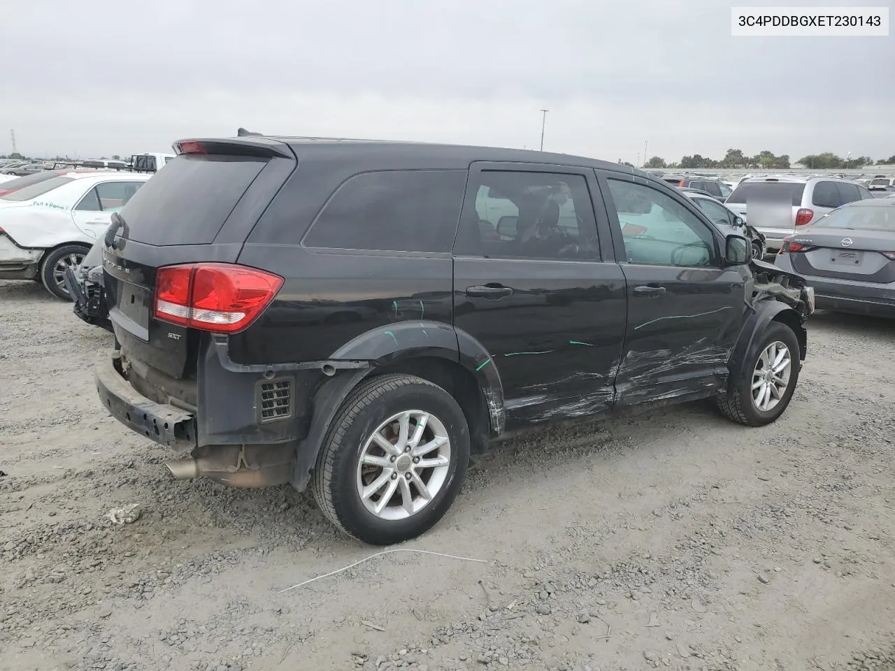 2014 Dodge Journey Sxt VIN: 3C4PDDBGXET230143 Lot: 67983054