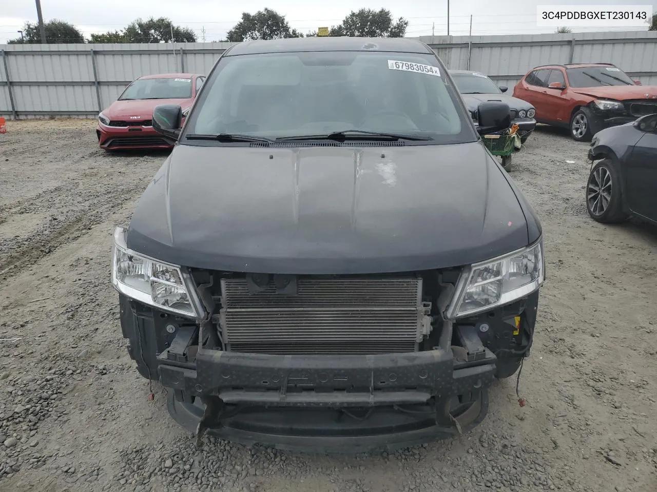 2014 Dodge Journey Sxt VIN: 3C4PDDBGXET230143 Lot: 67983054