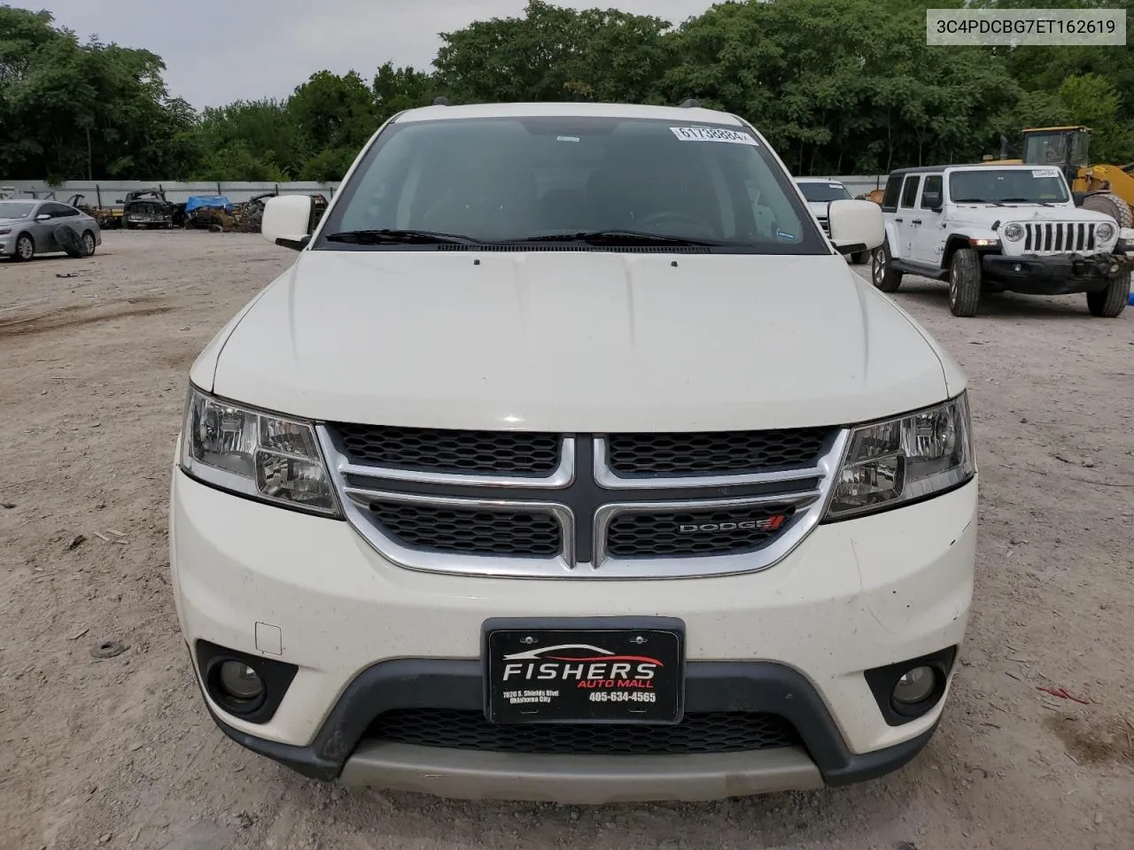 2014 Dodge Journey Sxt VIN: 3C4PDCBG7ET162619 Lot: 68057964