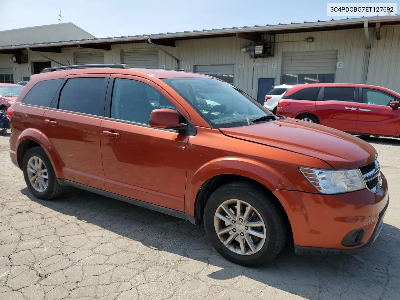 2014 Dodge Journey Sxt VIN: 3C4PDCBG7ET127692 Lot: 68383214