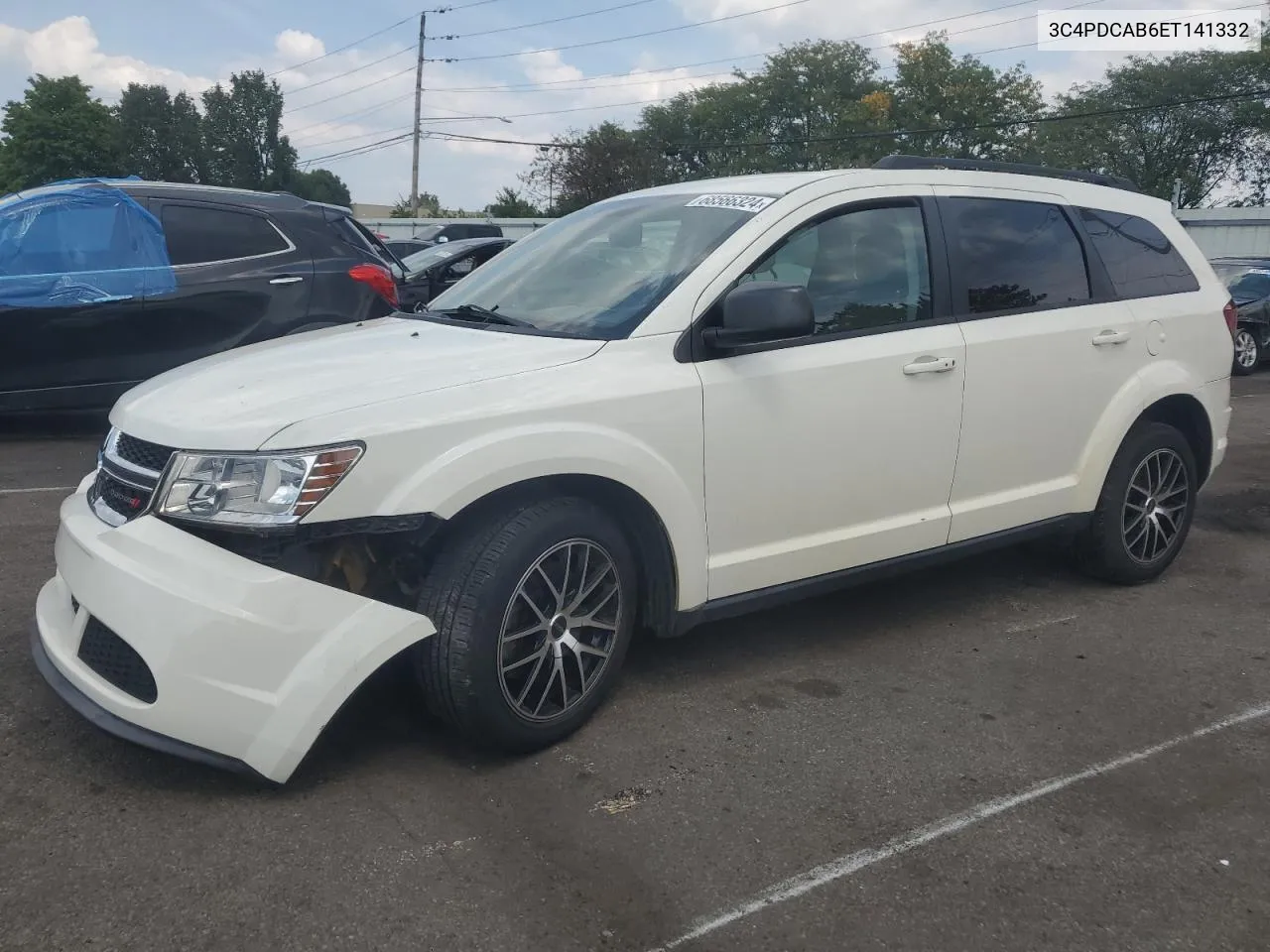 2014 Dodge Journey Se VIN: 3C4PDCAB6ET141332 Lot: 68566324