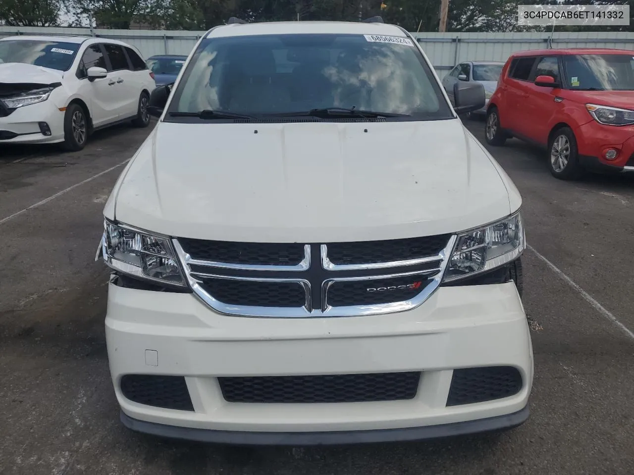 2014 Dodge Journey Se VIN: 3C4PDCAB6ET141332 Lot: 68566324