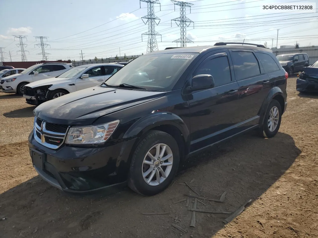 2014 Dodge Journey Sxt VIN: 3C4PDCBB8ET132808 Lot: 68845014