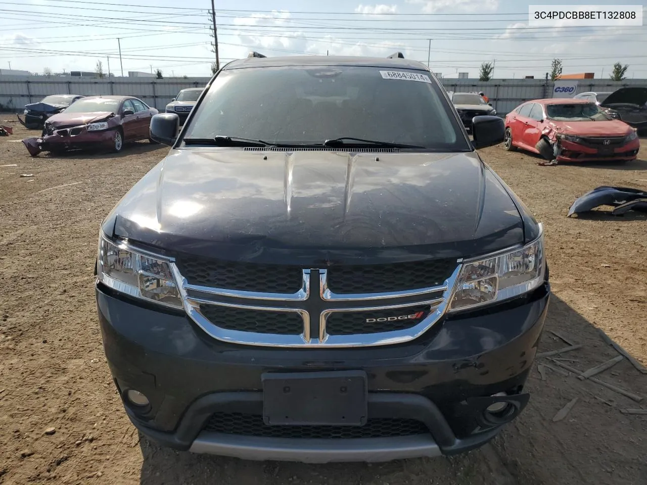 2014 Dodge Journey Sxt VIN: 3C4PDCBB8ET132808 Lot: 68845014