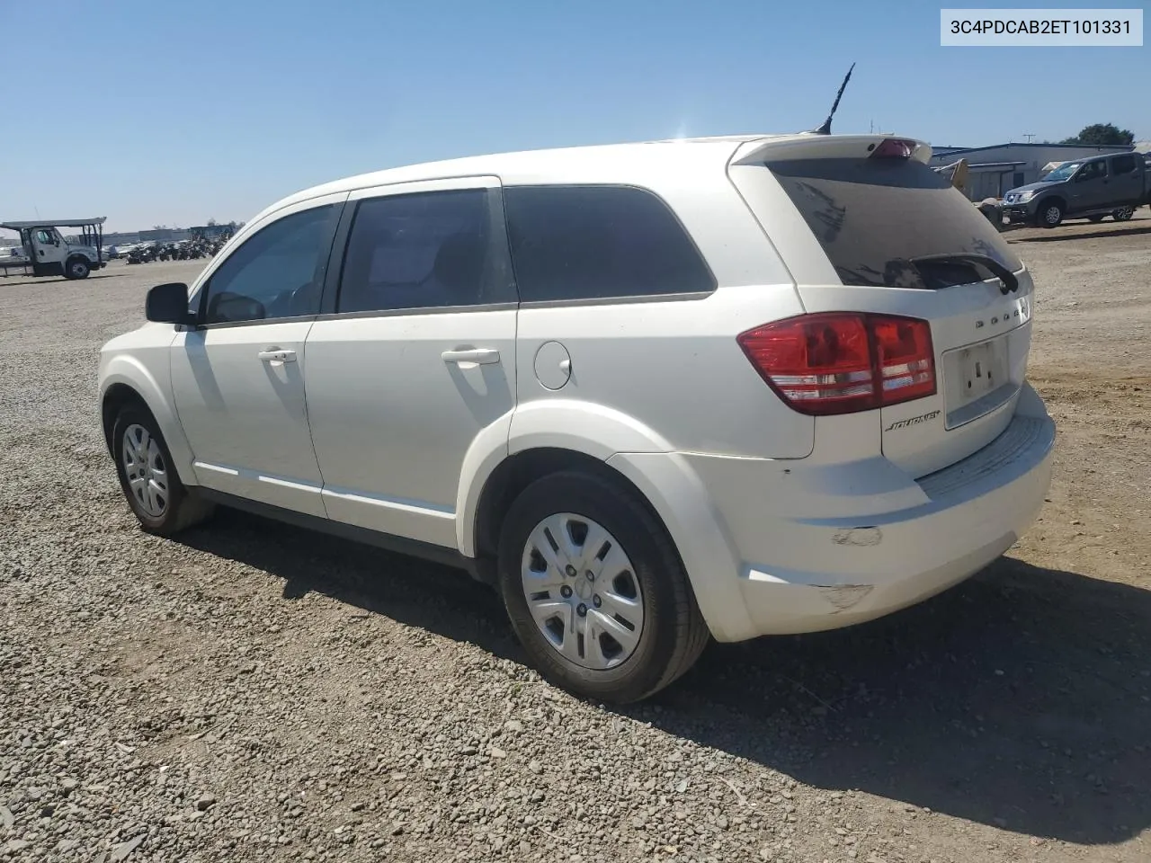 2014 Dodge Journey Se VIN: 3C4PDCAB2ET101331 Lot: 68954084