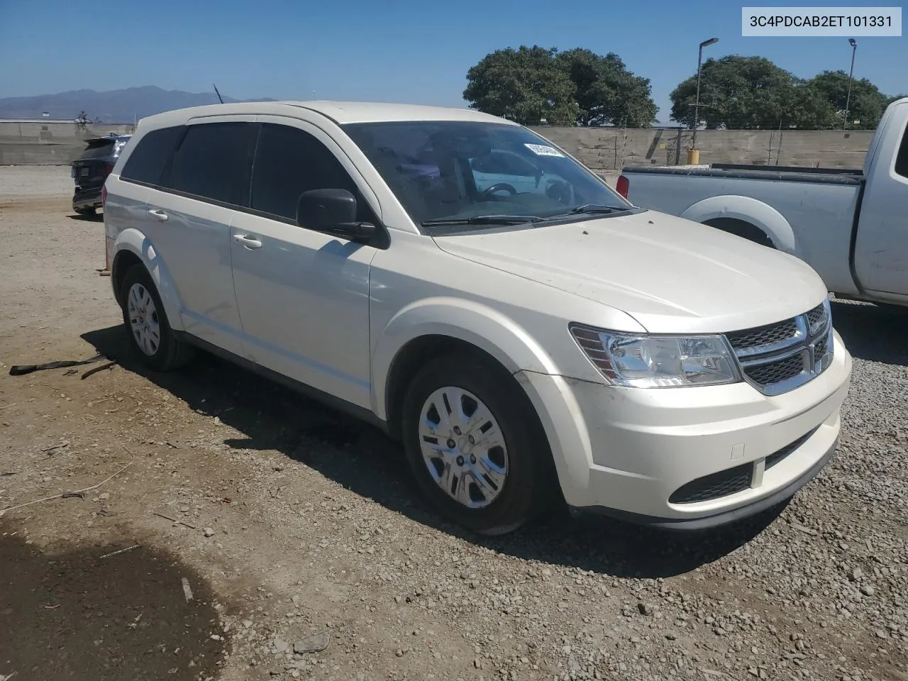 2014 Dodge Journey Se VIN: 3C4PDCAB2ET101331 Lot: 68954084