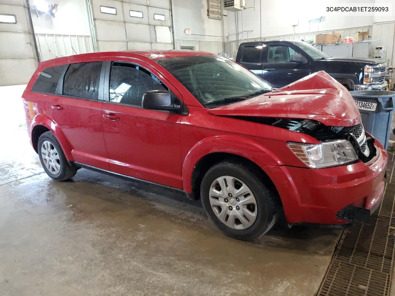 2014 Dodge Journey Se VIN: 3C4PDCAB1ET259093 Lot: 69115464