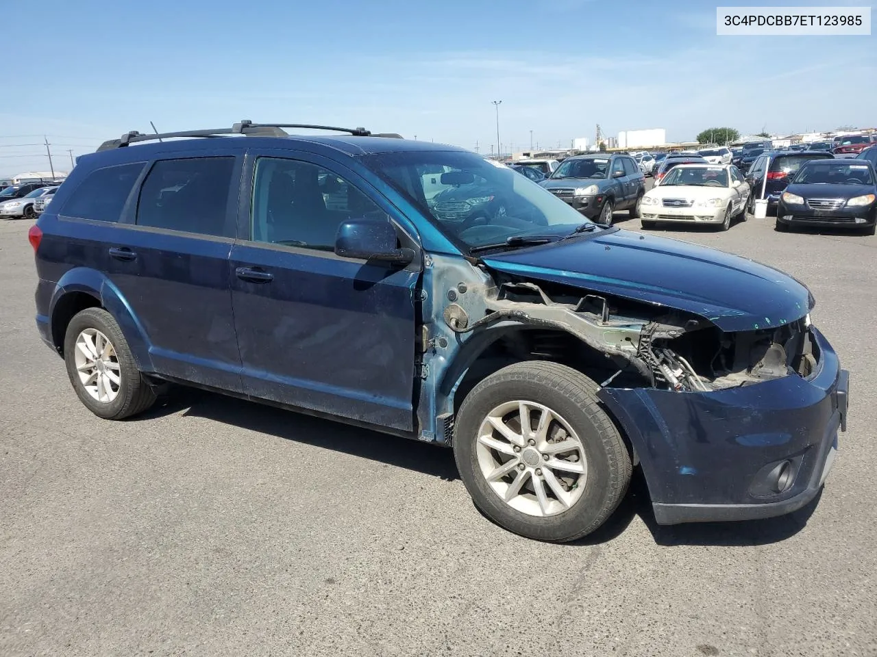 3C4PDCBB7ET123985 2014 Dodge Journey Sxt