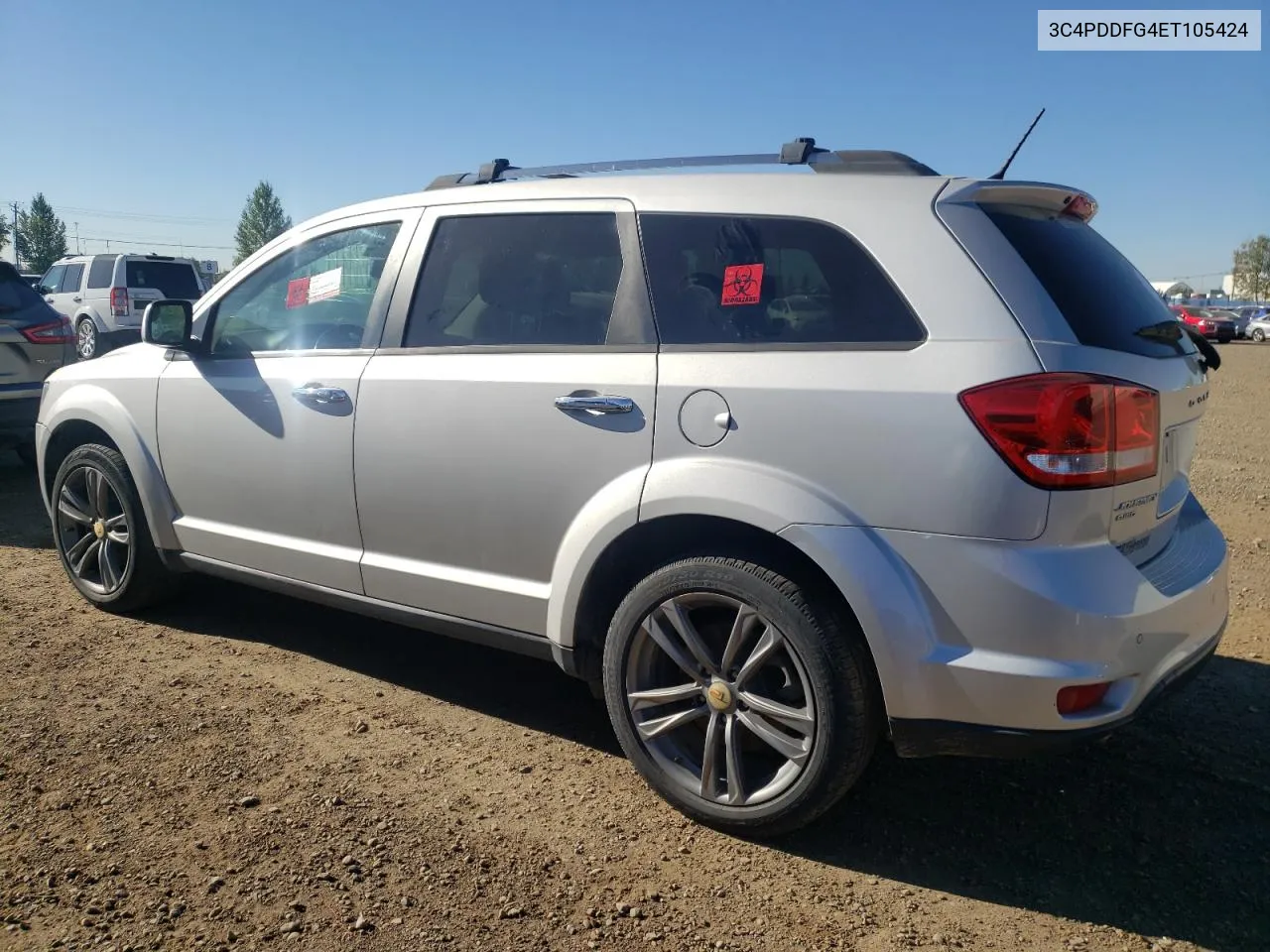 2014 Dodge Journey R/T VIN: 3C4PDDFG4ET105424 Lot: 69860194