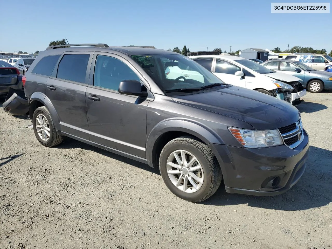 2014 Dodge Journey Sxt VIN: 3C4PDCBG6ET225998 Lot: 70328424