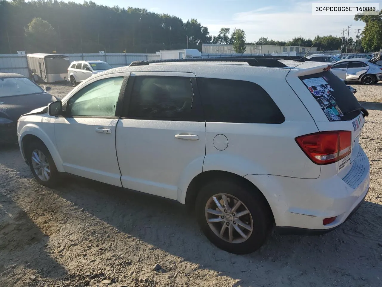 2014 Dodge Journey Sxt VIN: 3C4PDDBG6ET160883 Lot: 70697414