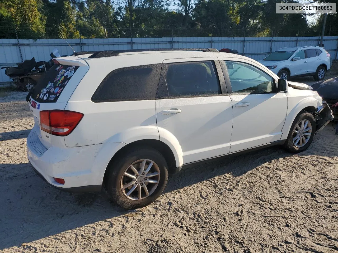 2014 Dodge Journey Sxt VIN: 3C4PDDBG6ET160883 Lot: 70697414