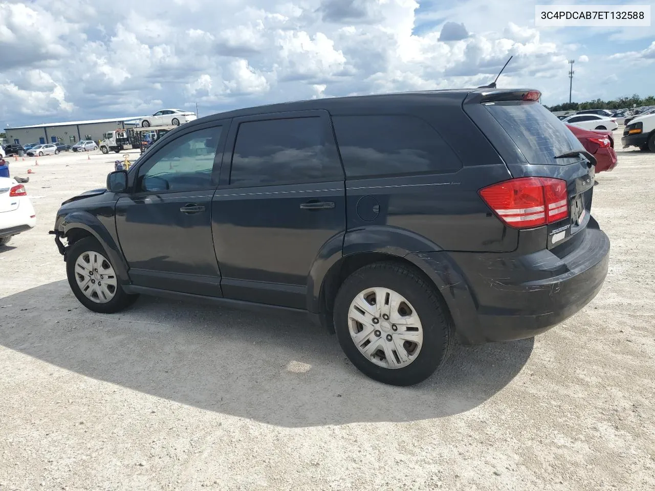 2014 Dodge Journey Se VIN: 3C4PDCAB7ET132588 Lot: 70864114