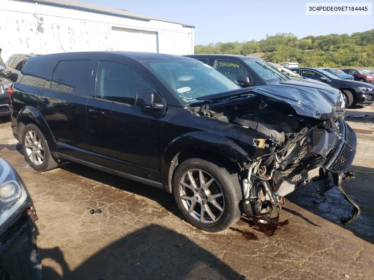 2014 Dodge Journey R/T VIN: 3C4PDDEG9ET184445 Lot: 70870454