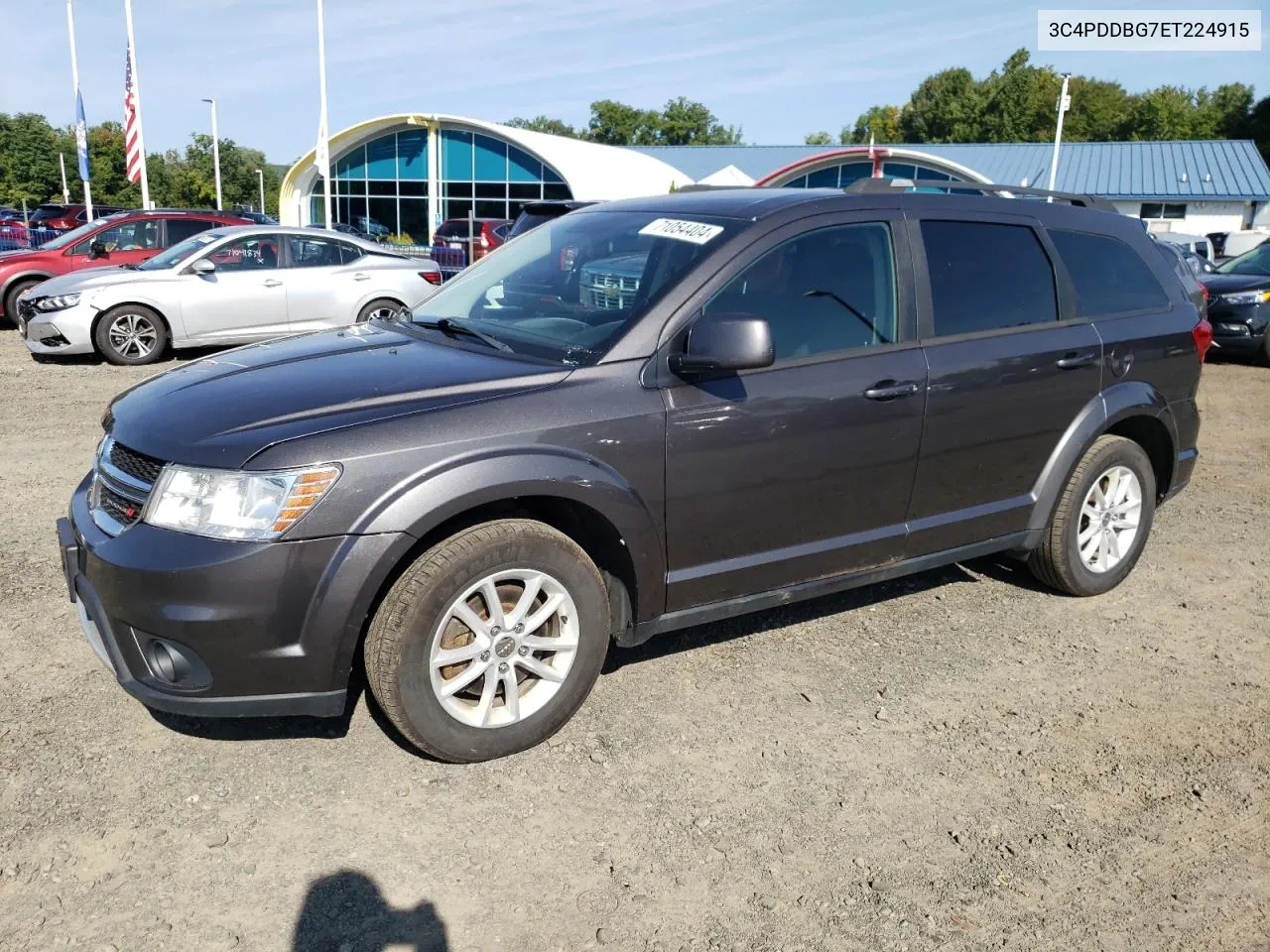 2014 Dodge Journey Sxt VIN: 3C4PDDBG7ET224915 Lot: 71054404