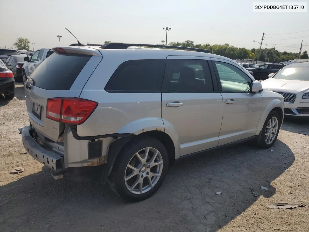 2014 Dodge Journey Sxt VIN: 3C4PDDBG4ET135710 Lot: 71065344