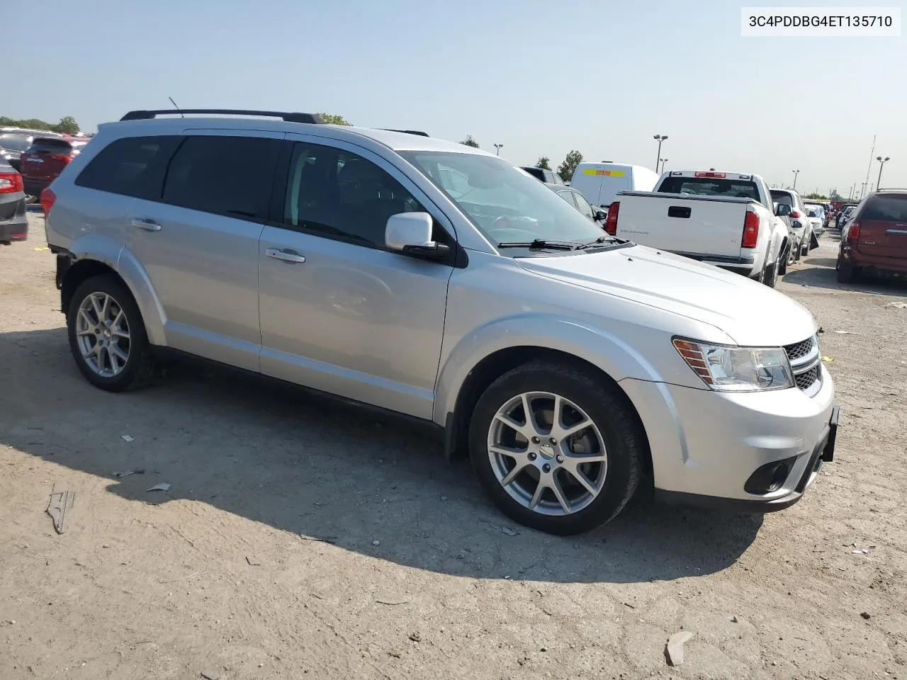 2014 Dodge Journey Sxt VIN: 3C4PDDBG4ET135710 Lot: 71065344