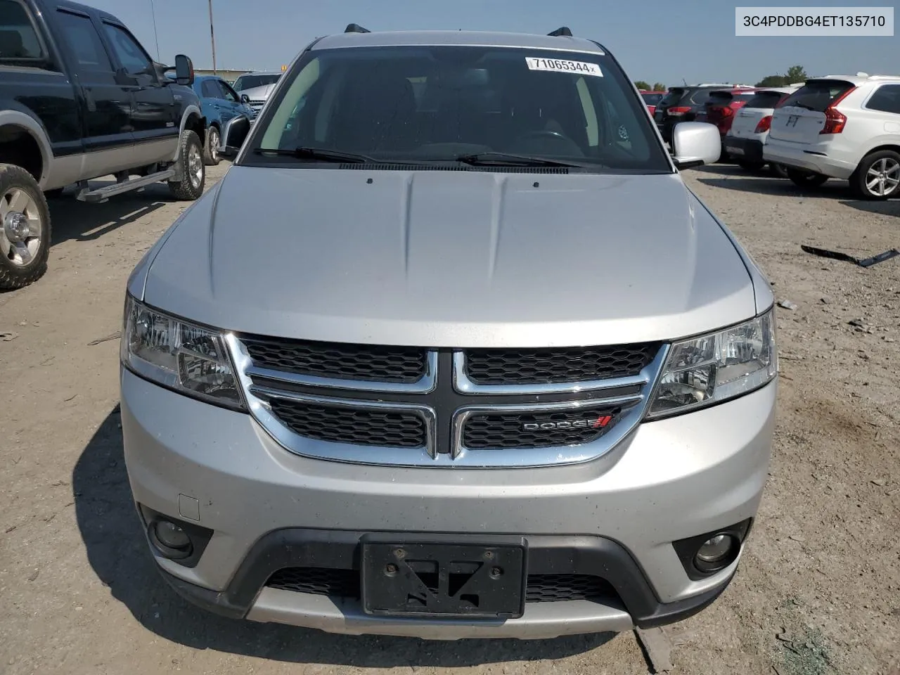 2014 Dodge Journey Sxt VIN: 3C4PDDBG4ET135710 Lot: 71065344