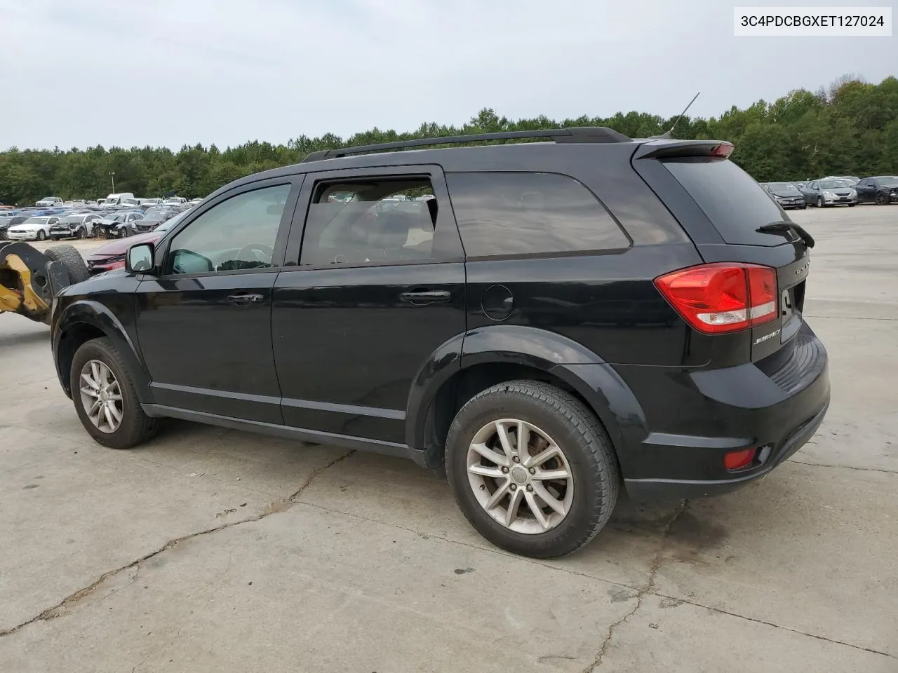 2014 Dodge Journey Sxt VIN: 3C4PDCBGXET127024 Lot: 71179444