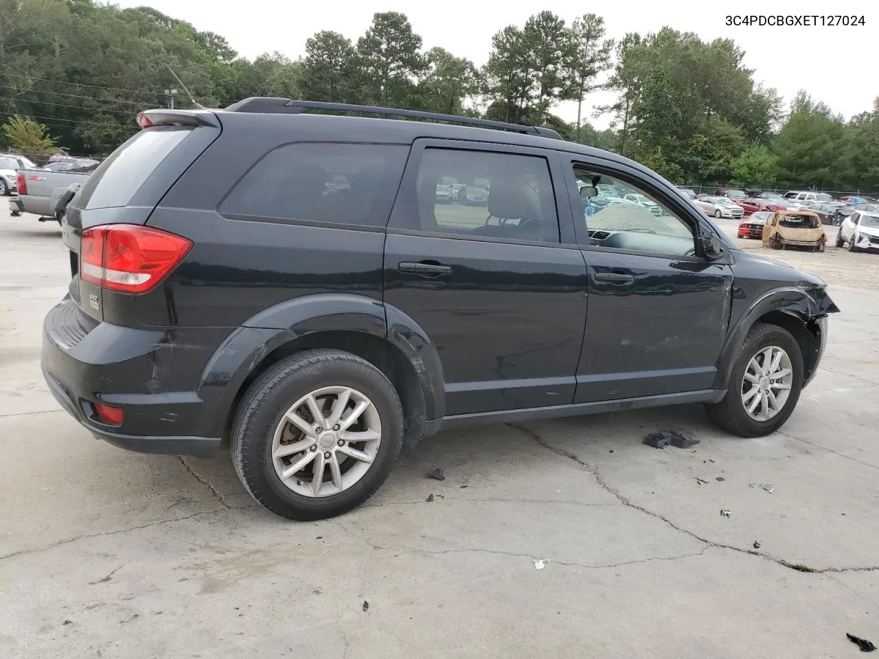 2014 Dodge Journey Sxt VIN: 3C4PDCBGXET127024 Lot: 71179444