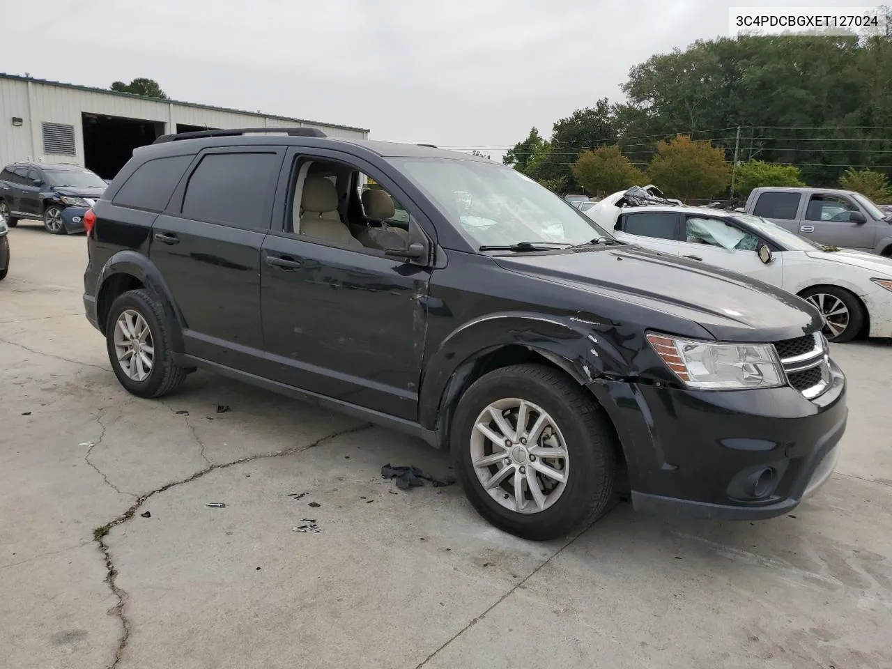 2014 Dodge Journey Sxt VIN: 3C4PDCBGXET127024 Lot: 71179444