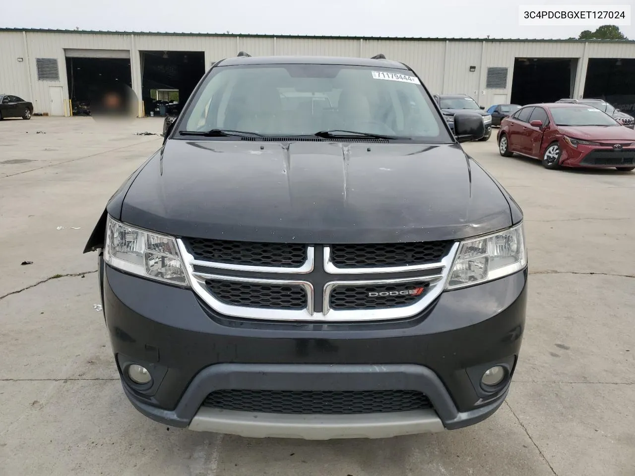 2014 Dodge Journey Sxt VIN: 3C4PDCBGXET127024 Lot: 71179444