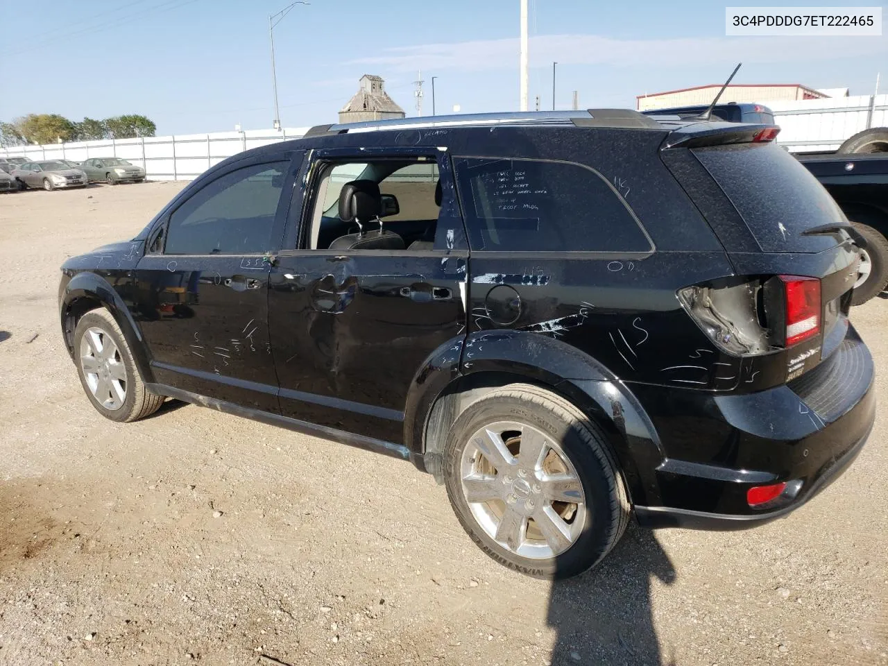 2014 Dodge Journey Limited VIN: 3C4PDDDG7ET222465 Lot: 71181594