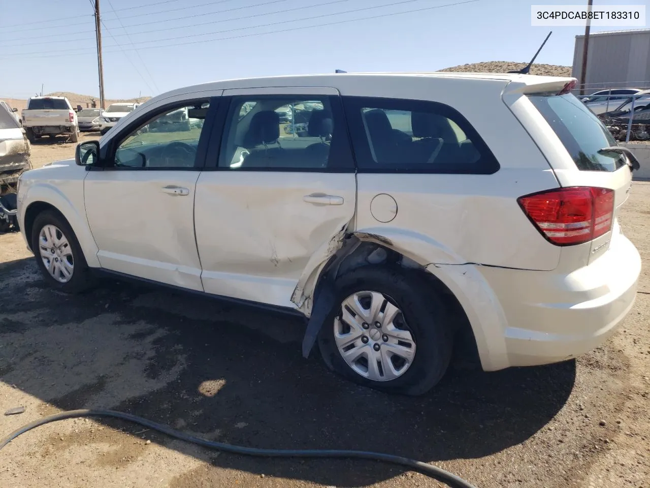 2014 Dodge Journey Se VIN: 3C4PDCAB8ET183310 Lot: 71240314