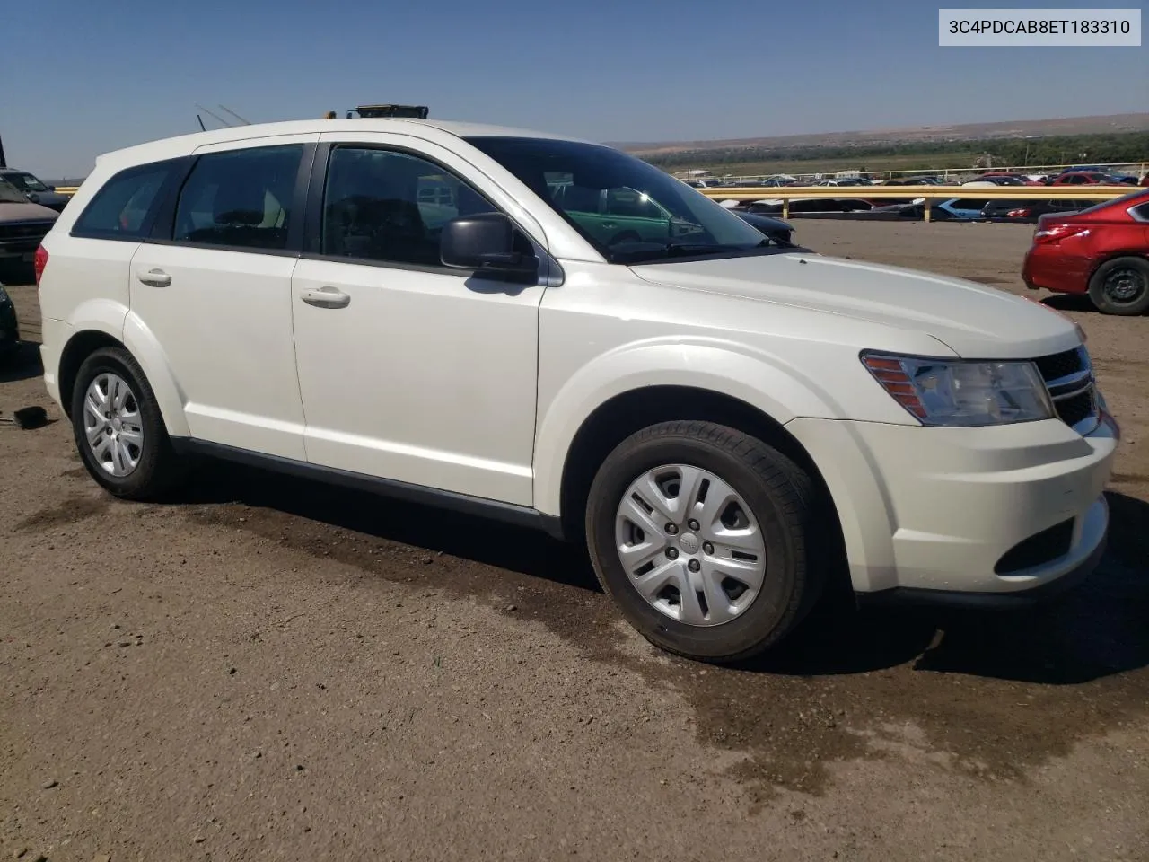 2014 Dodge Journey Se VIN: 3C4PDCAB8ET183310 Lot: 71240314