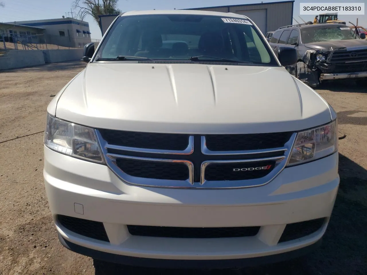 2014 Dodge Journey Se VIN: 3C4PDCAB8ET183310 Lot: 71240314