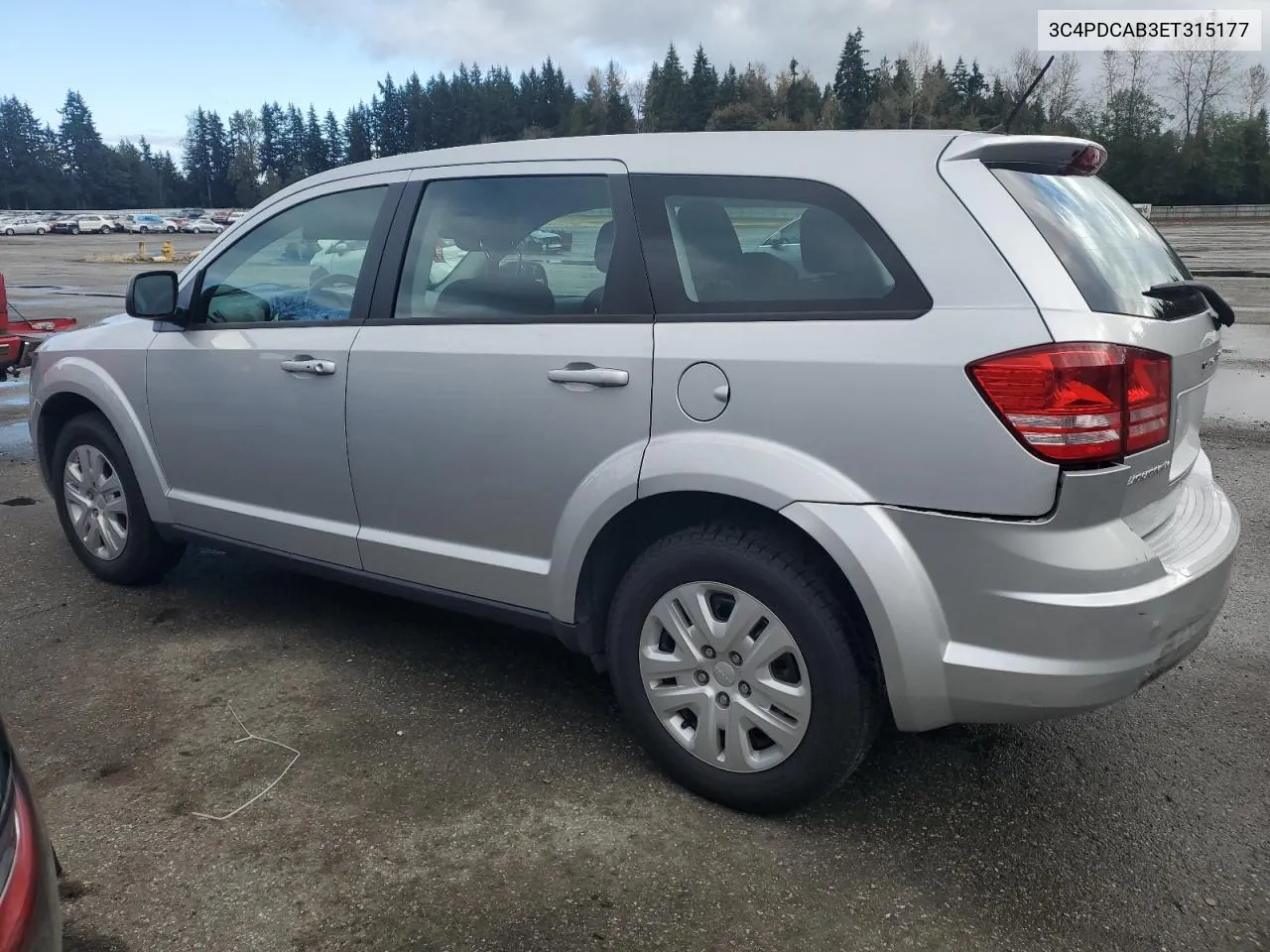 2014 Dodge Journey Se VIN: 3C4PDCAB3ET315177 Lot: 71302634