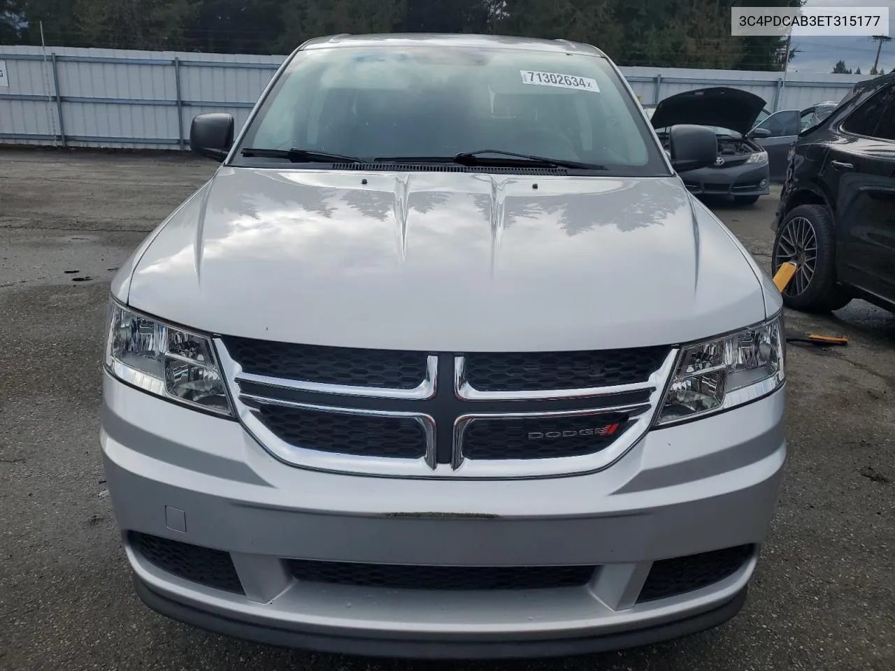 2014 Dodge Journey Se VIN: 3C4PDCAB3ET315177 Lot: 71302634