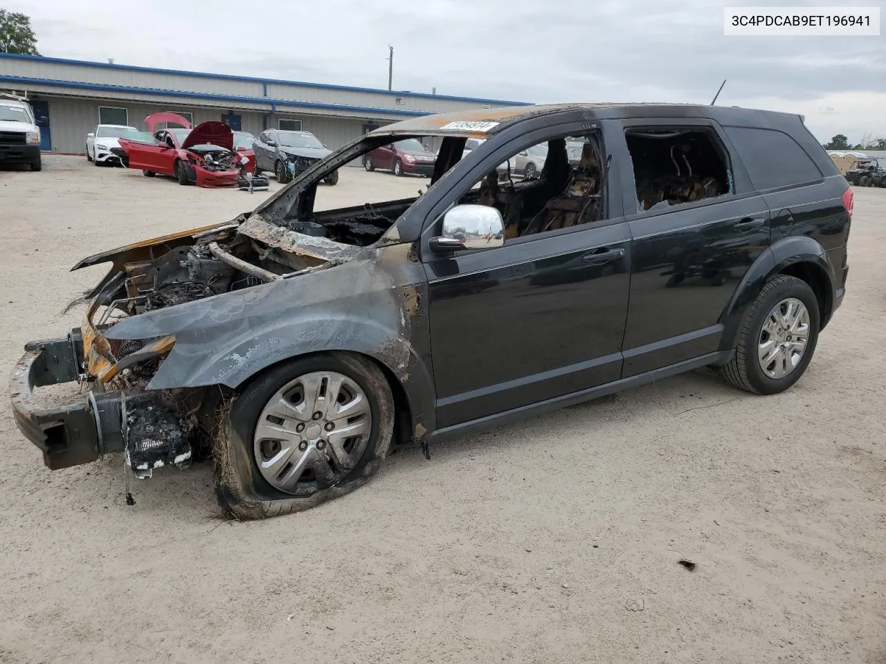 2014 Dodge Journey Se VIN: 3C4PDCAB9ET196941 Lot: 71354914