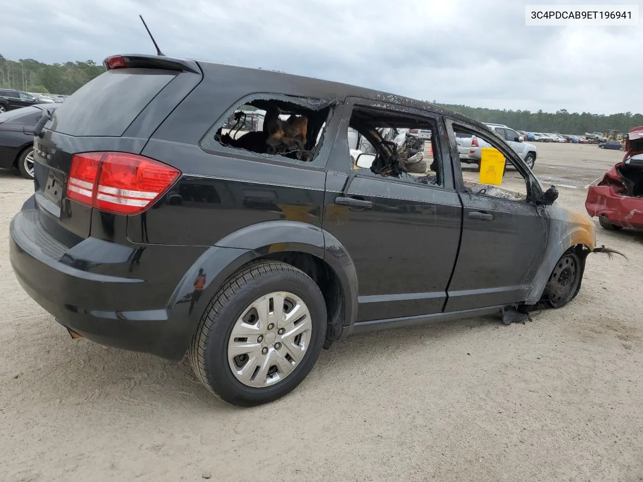 2014 Dodge Journey Se VIN: 3C4PDCAB9ET196941 Lot: 71354914