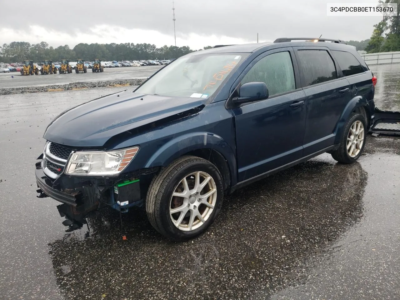 2014 Dodge Journey Sxt VIN: 3C4PDCBB0ET153670 Lot: 71451494