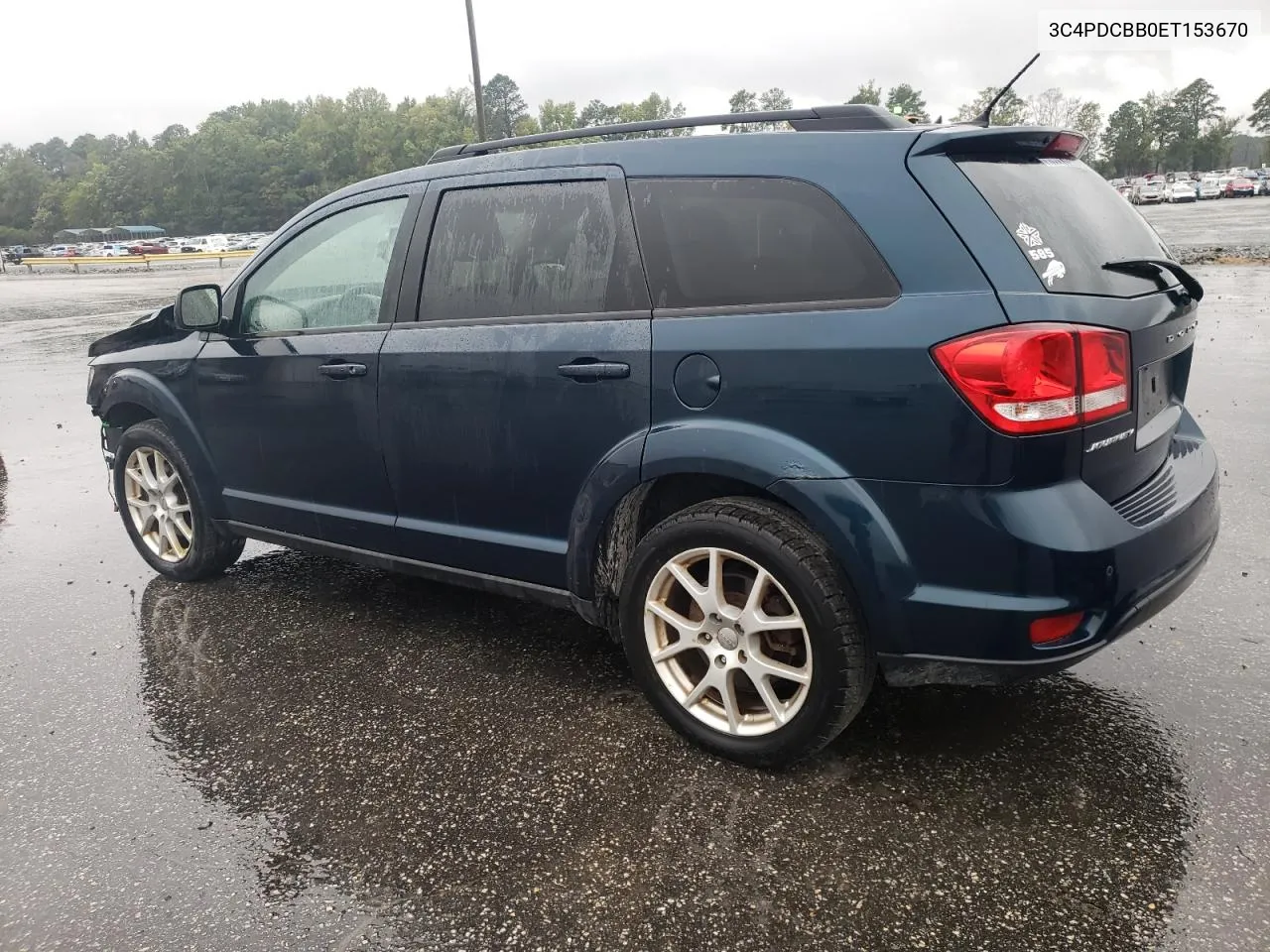 2014 Dodge Journey Sxt VIN: 3C4PDCBB0ET153670 Lot: 71451494