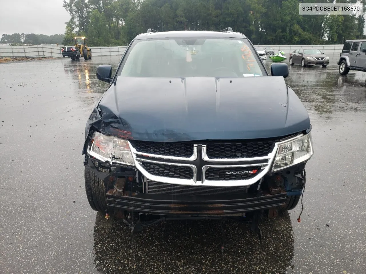 2014 Dodge Journey Sxt VIN: 3C4PDCBB0ET153670 Lot: 71451494