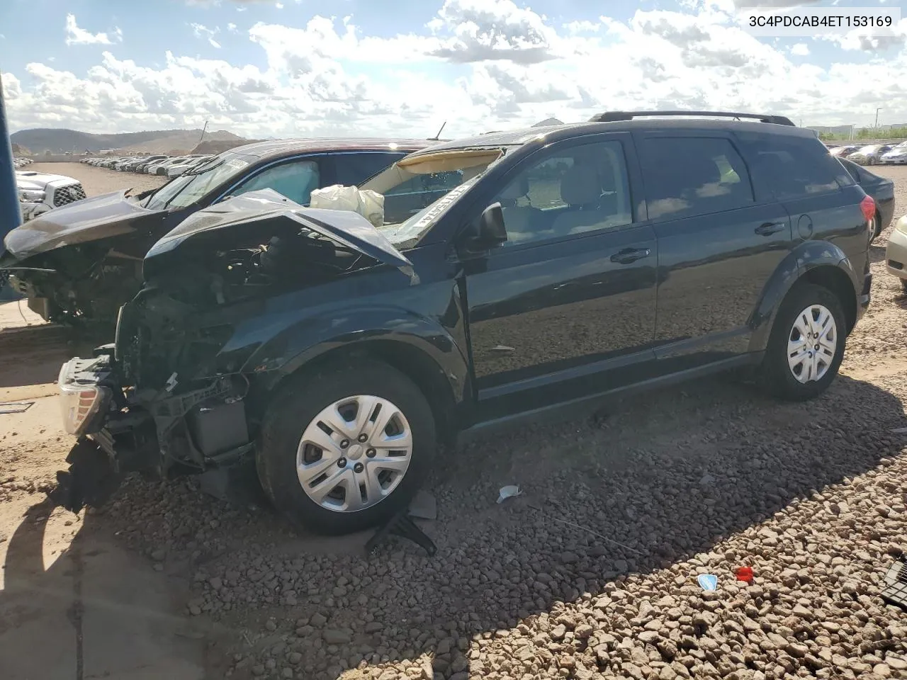 2014 Dodge Journey Se VIN: 3C4PDCAB4ET153169 Lot: 71715474