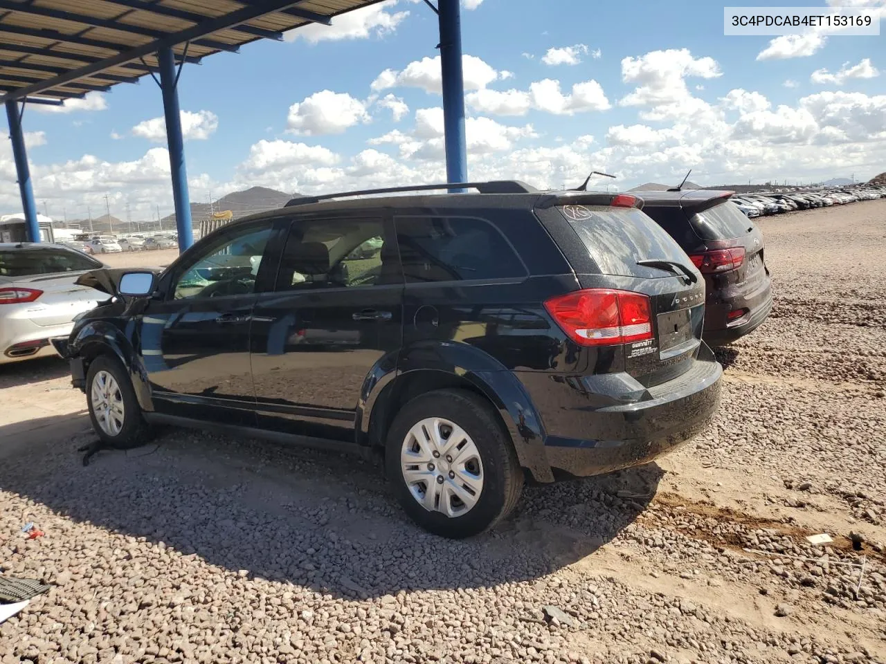 2014 Dodge Journey Se VIN: 3C4PDCAB4ET153169 Lot: 71715474