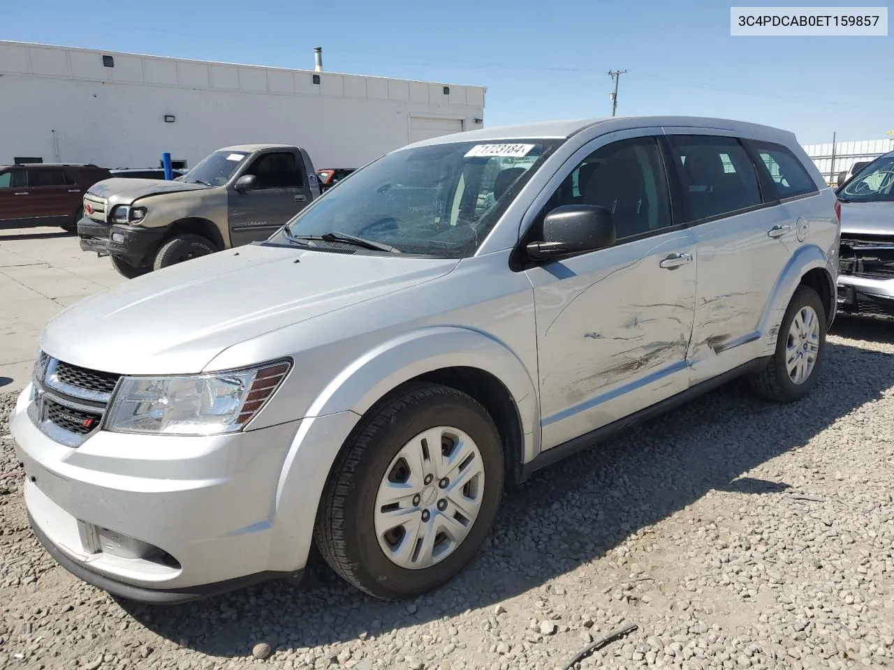 2014 Dodge Journey Se VIN: 3C4PDCAB0ET159857 Lot: 71723184