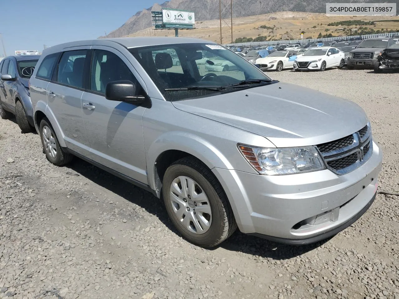 2014 Dodge Journey Se VIN: 3C4PDCAB0ET159857 Lot: 71723184