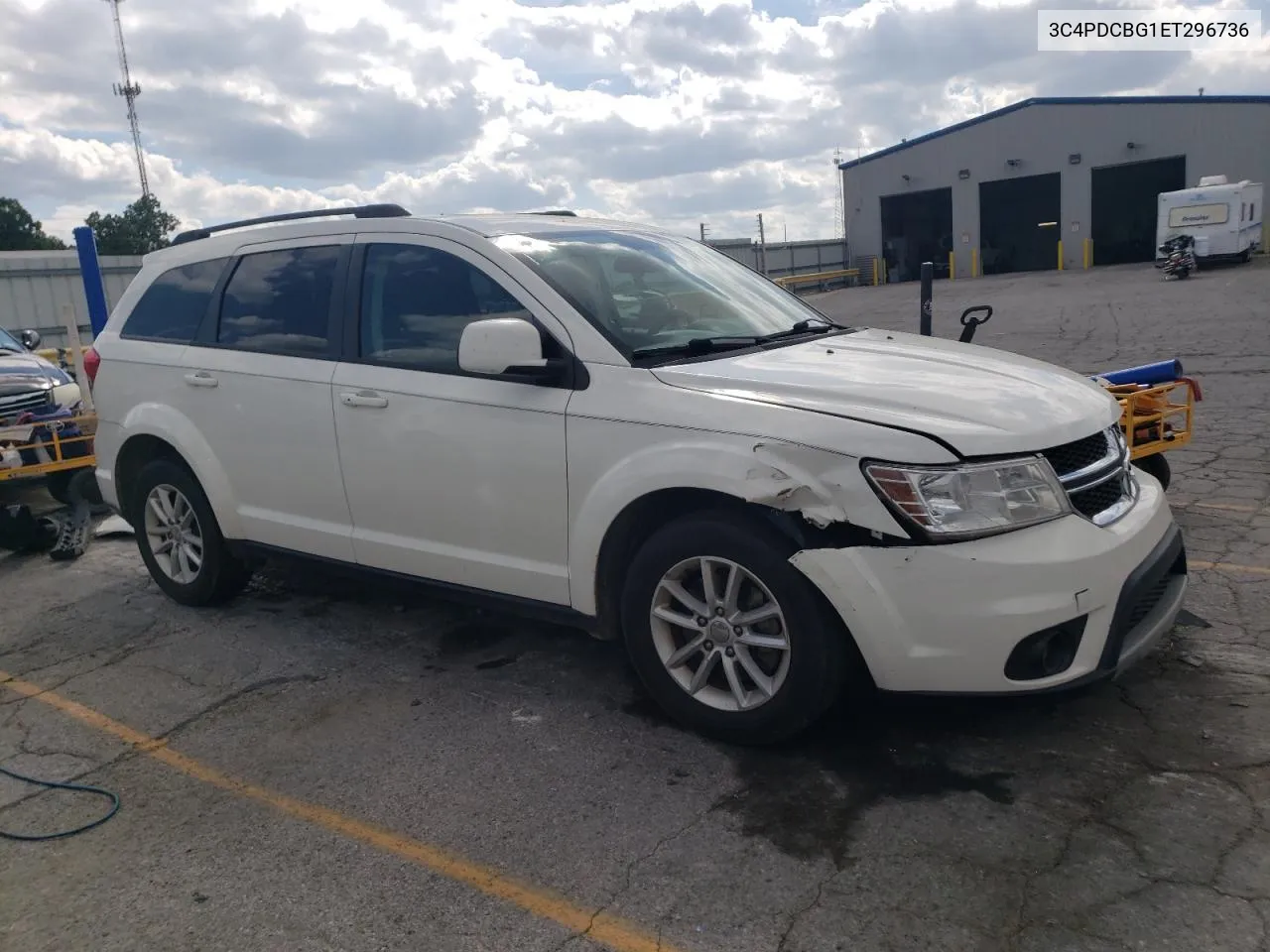 2014 Dodge Journey Sxt VIN: 3C4PDCBG1ET296736 Lot: 71839534