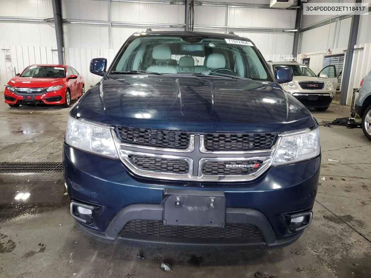 2014 Dodge Journey Limited VIN: 3C4PDDDG2ET118417 Lot: 71972464