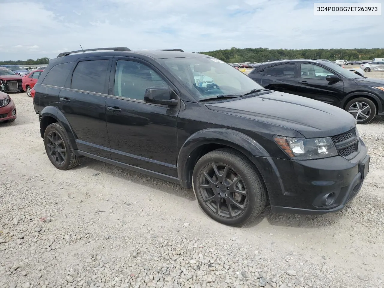 2014 Dodge Journey Sxt VIN: 3C4PDDBG7ET263973 Lot: 72031184