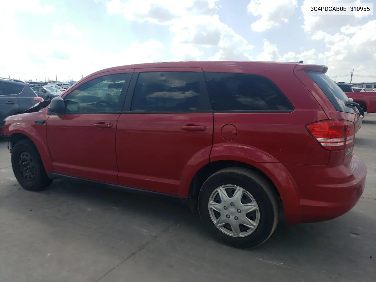 2014 Dodge Journey Se VIN: 3C4PDCAB0ET310955 Lot: 72033304