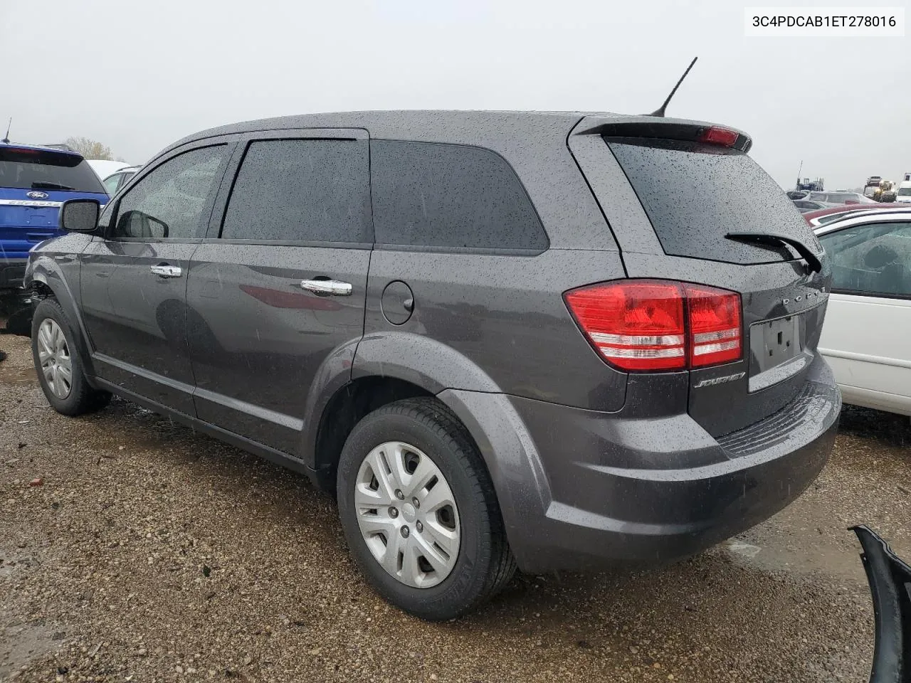 2014 Dodge Journey Se VIN: 3C4PDCAB1ET278016 Lot: 72042164