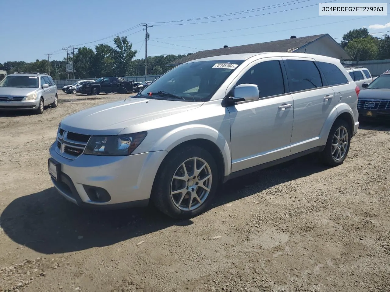 2014 Dodge Journey R/T VIN: 3C4PDDEG7ET279263 Lot: 72148584